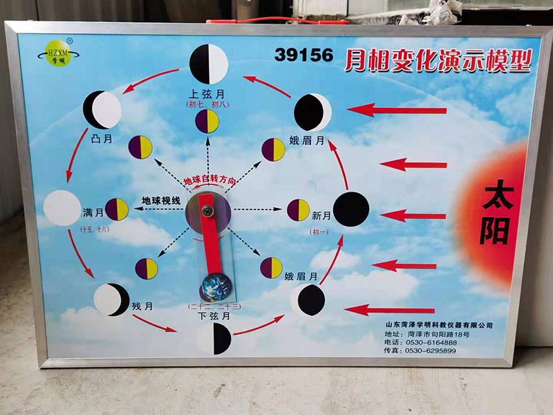 月相变化演示器