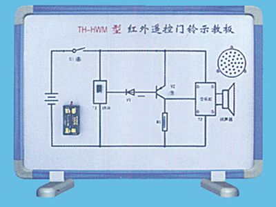 红外遥控门铃示教板