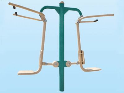 双人坐拉训练器