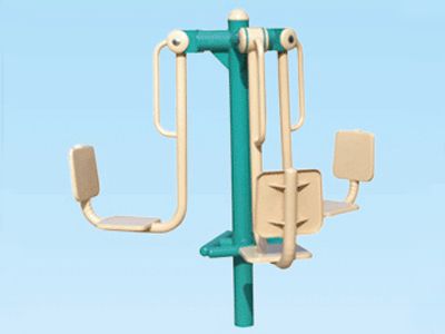 三位坐蹬训练器